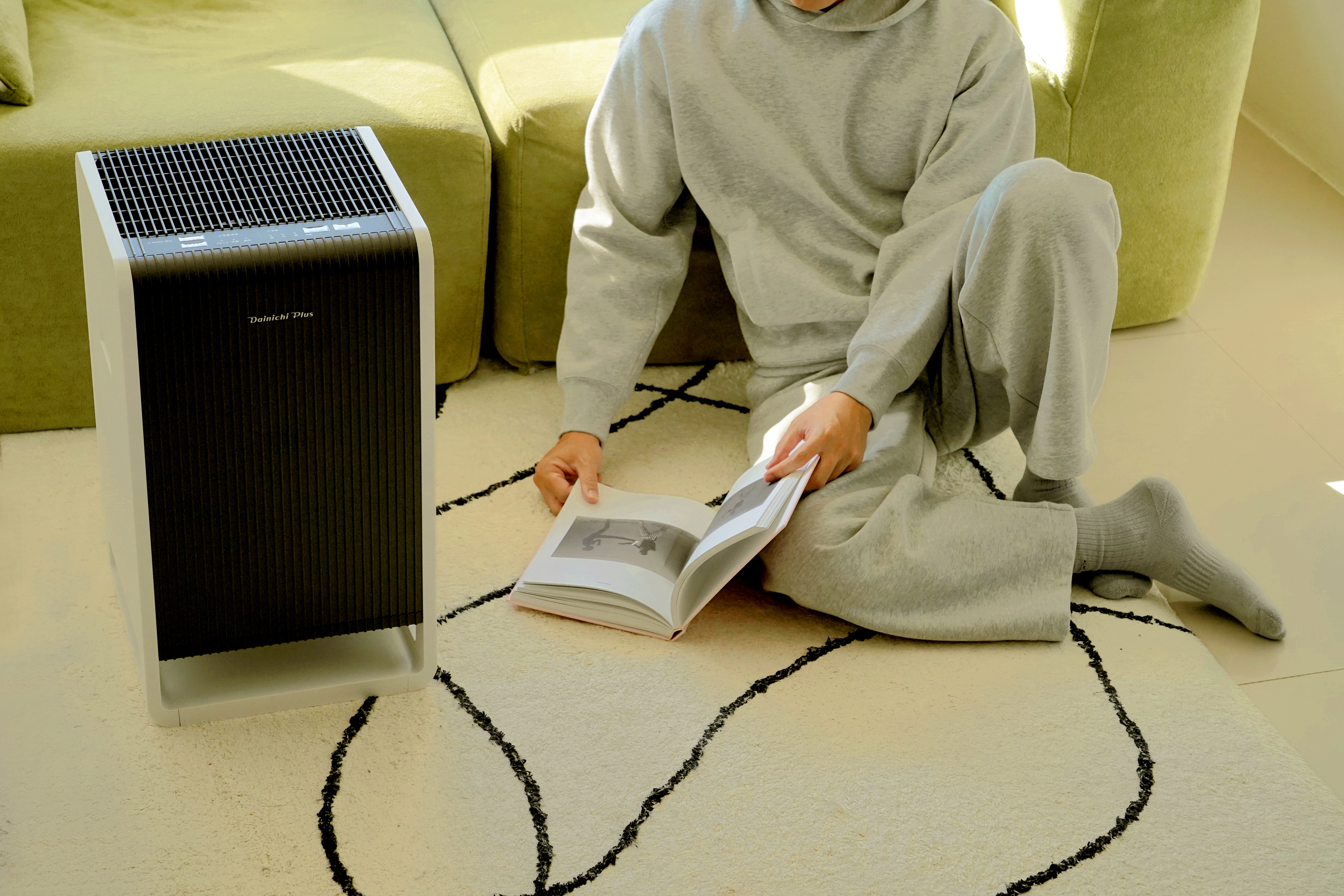 在家感受靜謐的日式清淨｜大日 Dainichi HYBRID混合式空氣清淨機