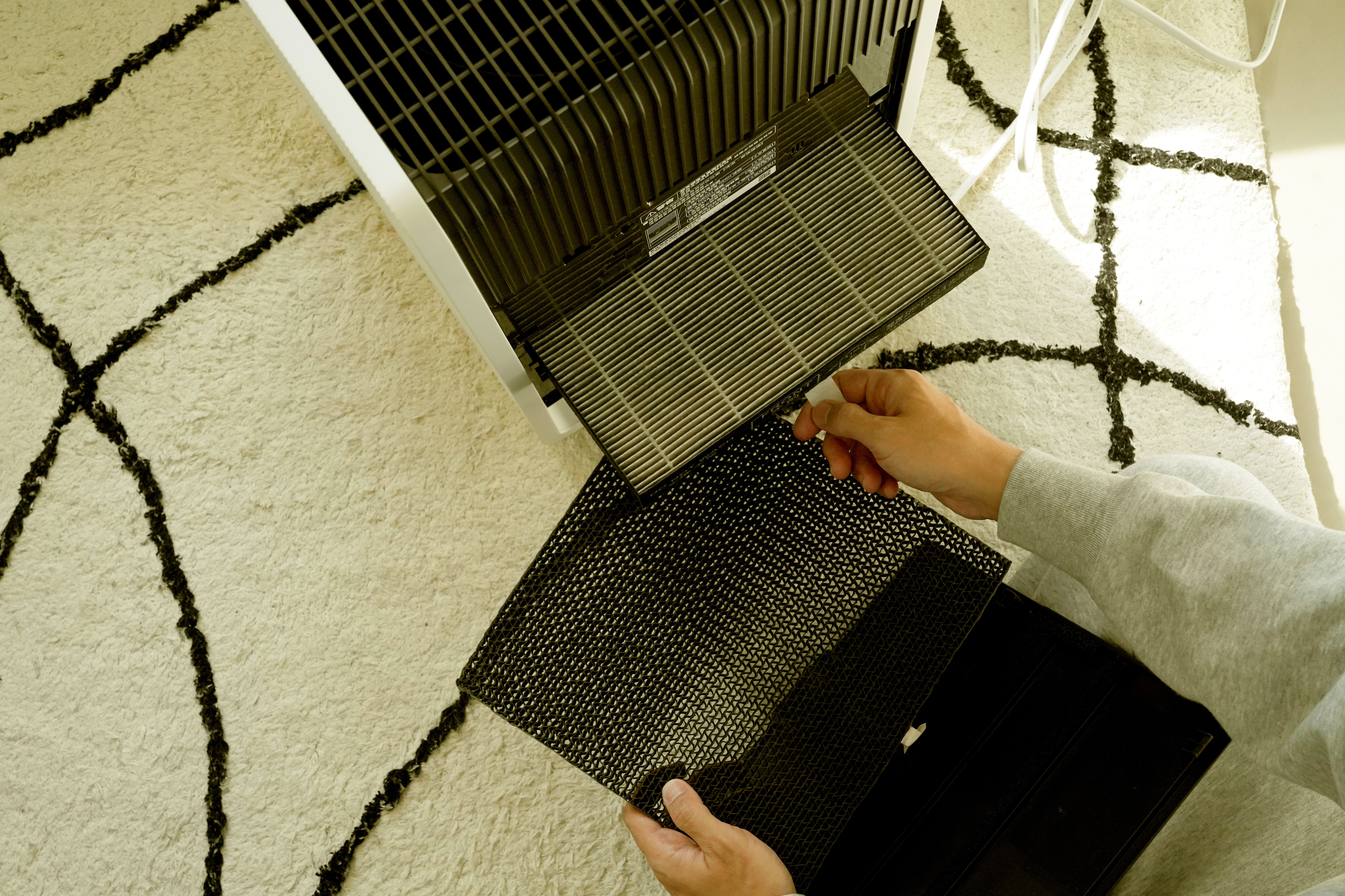 在家感受靜謐的日式清淨｜大日 Dainichi HYBRID混合式空氣清淨機